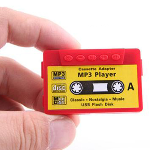 Buy Cassette Shape MP3 Music Player Red Online at Best Price in India