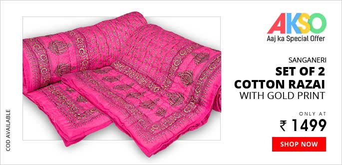Sangeri Cotton Razai